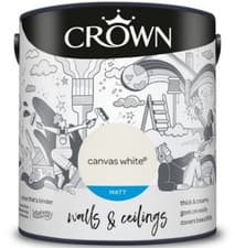 Image of CROWN MATT EMULSION PAINT 2.5L FOR WALLS CEILINGS WOOD METAL ALL COLOURS NEW