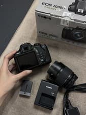 Image of Canon EOS 2000D DSLR Camera - 18-55mm - UK Stock
