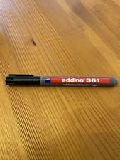 Image of Edding 361 Fine Tip Whiteboard Marker Pens 1mm Tip - 10 Pack