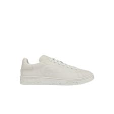 Image of Trainers Lacoste Mens White Leather Sneakers With Logo Court Zero - Size 9