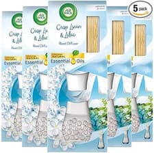 Image of Air Wick |Crisp Linen & Lilac |Air Freshener Reed Diffuser 33Ml | Pack of 5