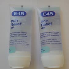 Image of 2 x E45 Itch Relief Gel 100ml each - Face and Body Gel for Dry Skin - Itchy Skin