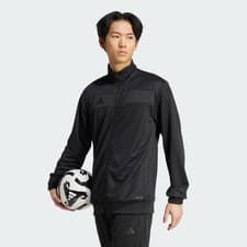 Image of Adidas Tiro 25 Black/Black Mens Training Track Jacket Zip Up Unisex
