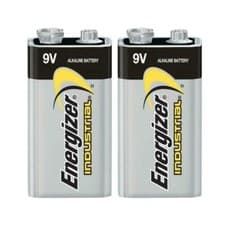 Image of 2x Energizer 6LR61 Industrial 9 Volt Batteries Long-lasting Alkaline Battery