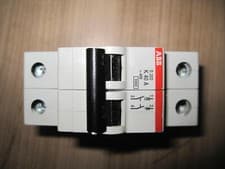 Image of ABB - S202 K1 TO K40, CIRCUIT BREAKER MCB. Thermal Mag, 2 Pole, New