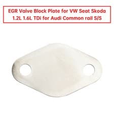 Image of EGR Valve Block Plate for VW Seat Skoda 1.2L 1.6L TDi for Audi Common rail S/S