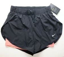 Image of NIKE FLEX TRAINING GYM DRI FIT 2.5" 2IN1 SHORTS - BLACK AR6353-014 - WOMEN XS