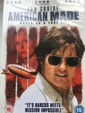 Image of AMERICAN MADE DVD Feature (2017) Tom Cruise New Free Royal Mail Delivery