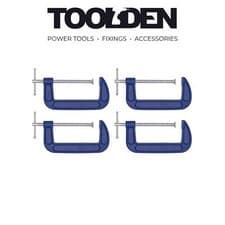 Image of Sealey AK60064 G-Clamp 150mm - 4 Pack