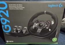 Image of Logitech G920 Racing Wheel and Pedals Set for Xbox/PC Black - Boxed