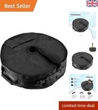 Image of 60kg Capacity Garden Parasol Base - Durable Oxford Fabric for Outdoor Stability