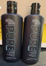 Image of 2x200ml Bondi Sands Pure Bronze Self Tan Foaming Water Ultra Dark New