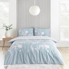 Image of Catherine Lansfield Meadow Sweet Floral Duvet Cover Set Bedding