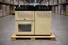 Image of Kensington Farmhouse 90DFT 90cm Dual Fuel Range Cooker - Cream