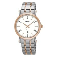 Image of Seiko SXB430P1 Ladies Premier Bi-colour Bracelet Date 30m WR Watch RRP £379.00