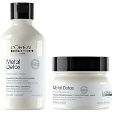 Image of L'Oreal Professionnel Serie Expert DUO Metal Detox Shampoo 300ml and Mask 250ml