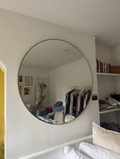 Image of Gold Circle Mirror