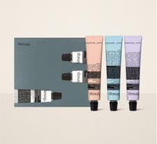 Image of Aesop Helping Hands Trio Hand Balm Set 3-Piece Gift Hydrating Hands / Express