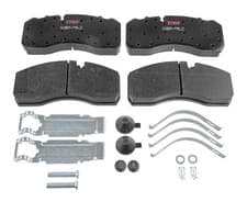 Image of Rear TRW-OE GDB5072 Brake Pad Set, disc brake for IVECO,MAN,MERCEDES-BENZ
