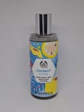 Image of The Body Shop COCONUT YUZU Hair Body Mist Spray 150ml Discontinued Fragrance New