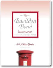 Image of Basildon Bond Duke 137 X 178 Mm Writing Pad with 40 Sheets - White, 400105351