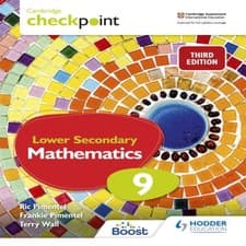 Image of Cambridge Checkpoint Lower Secondary Mathematics Student's Book 9