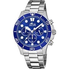 Image of Lotus L18756/1 Men's Blue Dial Chronograph Watch