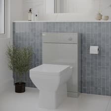 Image of 500mm Grey Back to Wall Toilet Unit Only - Ashford BeBa_24935