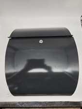 Image of Burg Wachter Riviera 835 Mailbox Anthracite Steel Wall Mounted Post Box