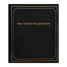 Image of Personalised Text Self Adhesive Photo Album 24 sheets/48 sides Ideal Gift