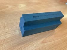 Image of NORTON Square FILE 152mm x 25mm OILSTONE MEDIUM Crystolon Finishing box of 5