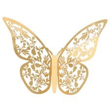 Image of ˜3D Metallic Hollow Wall Sticker Living Room Bedroom Home Decoration