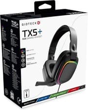 Image of Gioteck TX5+ PS5, PS4, Xbox, Switch, PC Gaming Headset Black