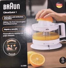 Image of Braun CJ3000 Electric Citrus Juicer Tribute Collection White