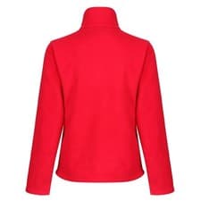 Image of Regatta red women's lightweight layering full-zip micro fleece #TRF565