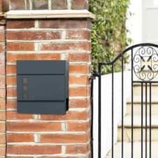 Image of Modern Mailbox Lockable Wall-Mounted Post Letter Box