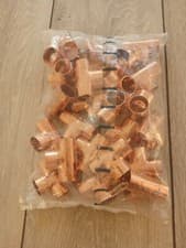 Image of 15mm END FEED EQUAL TEE x25 - NEW