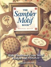 Image of SAMPLER MOTIF BOOK: WITH TRADITIONAL CROSS-STITCH DESIGNS By Brenda Keyes *NEW*