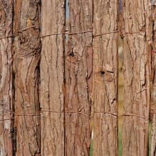 Image of Garden Gear Bark Screening Garden Wood Screen Roll Fencing 4m Long Outdoor Fence