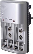 Image of Compact AA / AAA / 9V (PP3) Battery Charger for Nimh / Nicd Rechargeab