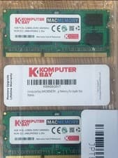 Image of MAC MEMORY 8GB (2x 4GB) DDR3 PC3-10600 1333MHz SODIMM 204-Pin Laptop