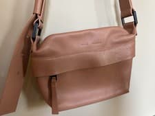 Image of All Saints Colette Crossbody Leather Bag Elasto Pink BNWOT