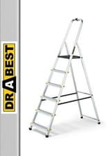 Image of ALUMINIUM PLATFORM STEP - 6 TREAD EN131 PRO 150KG