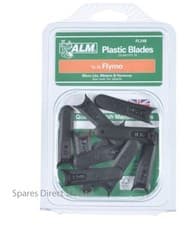 Image of ALM FL246 Flymo Micro Lite, Minimo Plastic Mower Blades 10pk FLY014 5138469-80/3
