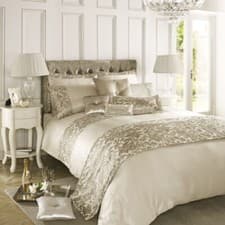 Image of New KYLIE MINOGUE Eloise Stone SINGLE Cream Beige Duvet Quilt Cover Bedding