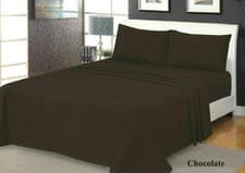 Image of Extra Deep Flannelette Fitted Sheets, Warm Soft Brushed Cotton Bed Sheets