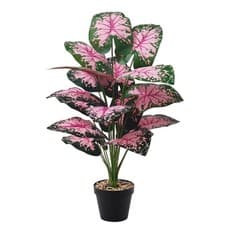 Image of Large Artificial Palm Tree in Pot Fake Plant Outdoor Garden Home Office Decors