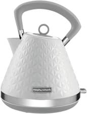 Image of Morphy Richards Vector Pyramid Kettle, 1.5L, 3Kw Rapid Boil, anti Limescale Filt