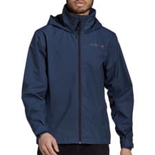 Image of adidas Terrex Rain Jacket Mens - RAIN.RDY Waterproof - Navy - Black Friday Sale