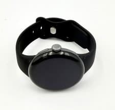 Image of Google Pixel Watch 3 Smartwatch 32GB Black Strip Android LTE 4G WiFi 45mm Watch
